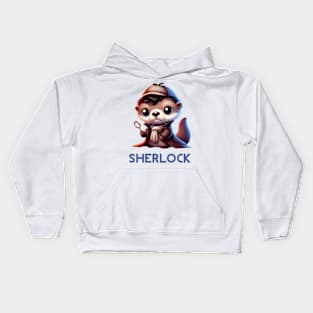 Cute BBC Sherlock Otter Kids Hoodie